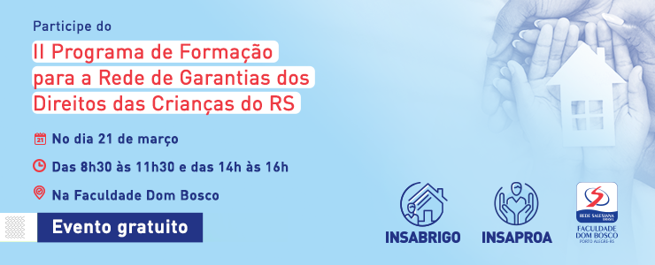 II Programa de Formação para a Rede de Garantias dos Direitos das