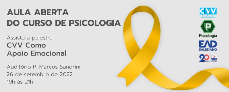 Aula Aberta: O CVV como apoio emocional