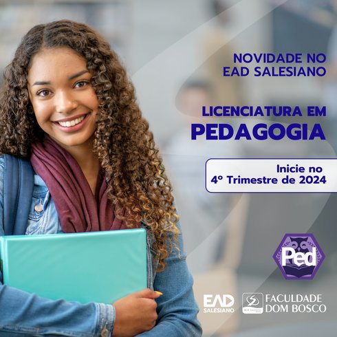 Novidade no EAD SALESIANO