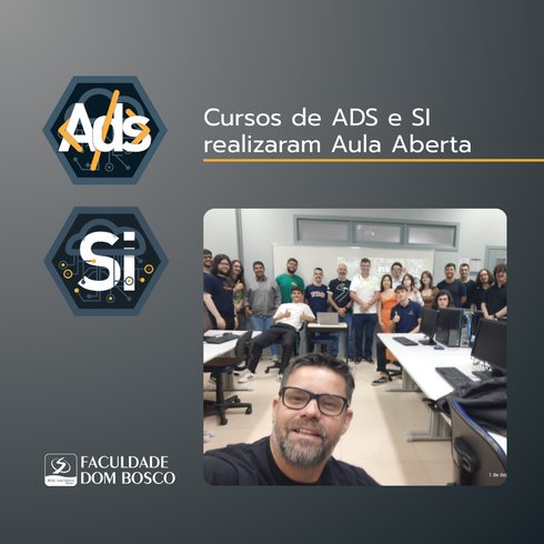 Aula Aberta dos Cursos de ADS e SI