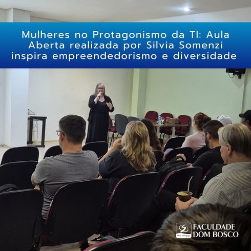 Palestra sobre Protagonismo e o Empreendedorismo Feminino na Área da TI