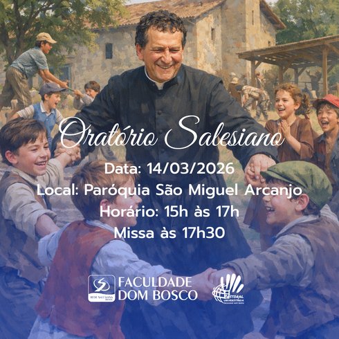 Primeiro Oratório Salesiano de 2026