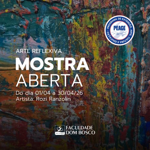 PEACE Inaugura Mostra "Arte Reflexiva"