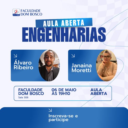 Aula Aberta para acadêmicos das engenharias