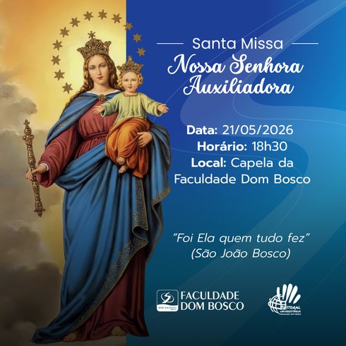 Santa Missa a Nossa Senhora Auxiliadora