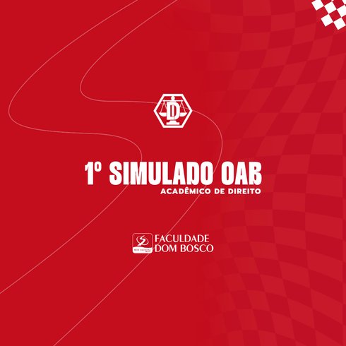Curso de Direito promove o 1º Simulado OAB