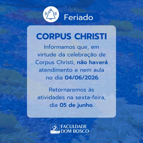Aviso de Feriado
