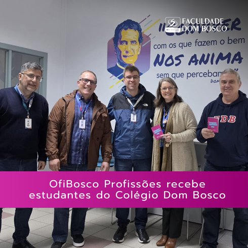 OfiBosco Profissões recebe alunos do Colégio Dom Bosco