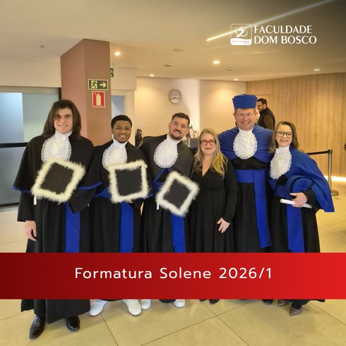 Formatura Solene 2026/1